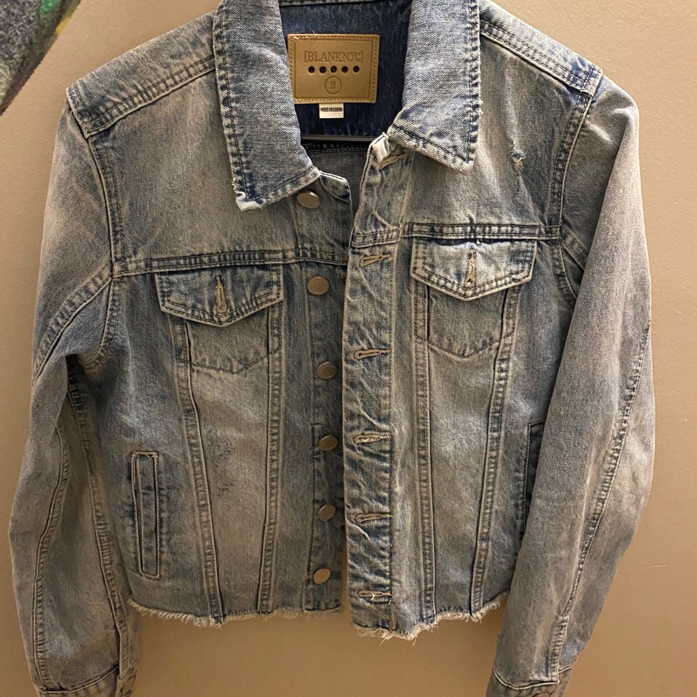 BLANKNYC denim jacket. Size Small.